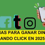 Paginas de redes sociales para ganar dinero dando click