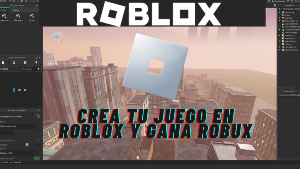 Cómo crear tu propio juego en Roblox paso a paso